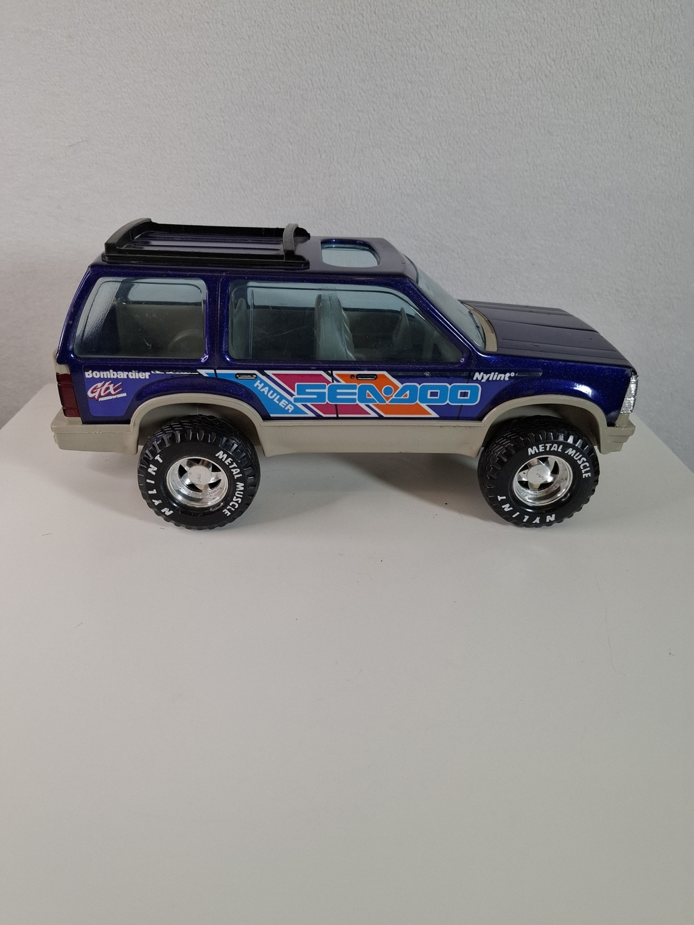 Nylint Vintage Sea-Doo Purple Toy SUV Hauler